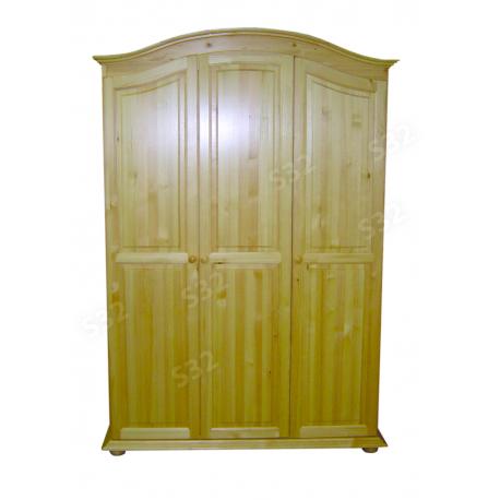 Ciklon 3 ajtós íves szekrény, Kategória:Fenyő szekrény