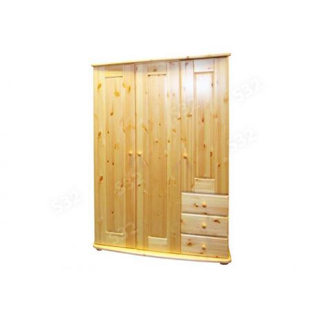Viki 3 ajtós 3 szélső fiókos szekrény, Kategória:Fenyő szekrény